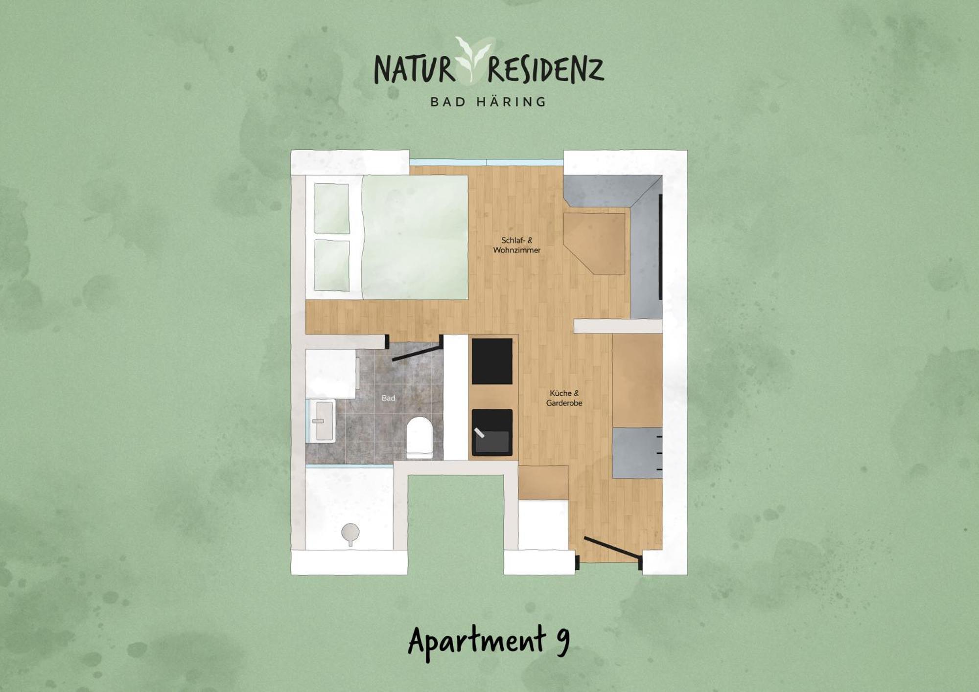Natur Residenz Bad Häring Exteriör bild